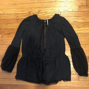 Free People blouse - black